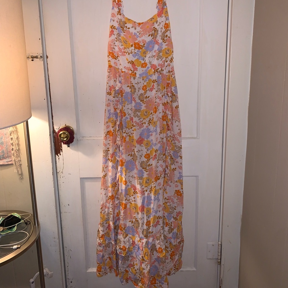 Able the Label floral maxi dress